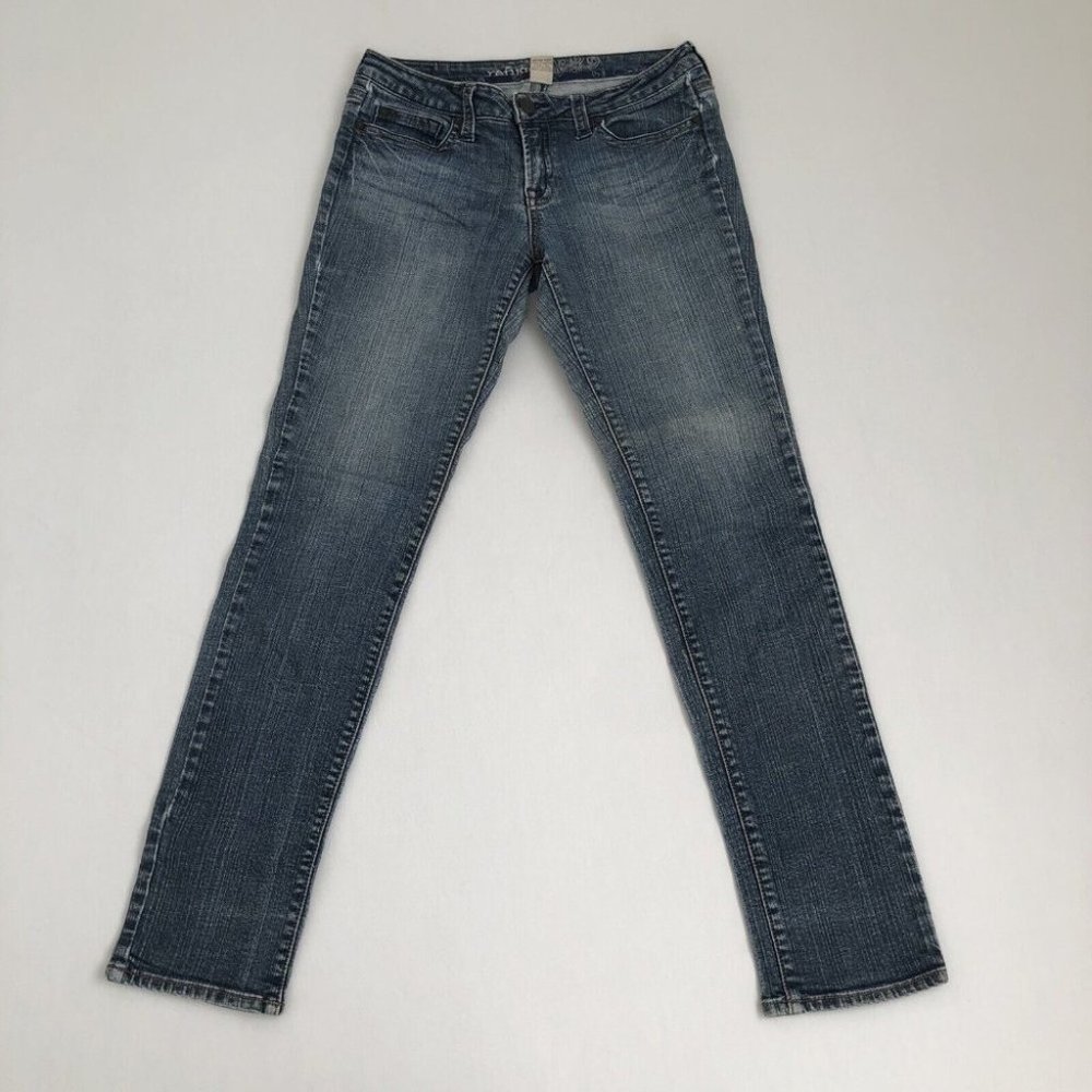 Arizona Jeans Men's 34 Blue Denim Pants Loose Straight Size 34x30 100% Cotton